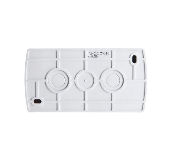 Розетка двойная без заземления Mono Electric OCTANS IP20 белая (104-010106-121) 104-010106-121 фото