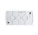 Розетка двойная без заземления Mono Electric OCTANS IP20 белая (104-010106-121) 104-010106-121 фото 3