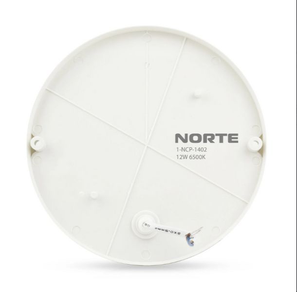 Светильник светодиодный 1-NСP-1402 12W 6500К круг IP65 TM NORTE 1-NCP-1402 фото