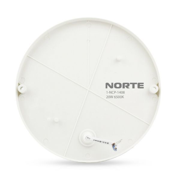 Светильник светодиодный 1-NСP-1408 20W 6500К круг IP65 TM NORTE 1-NCP-1408 фото