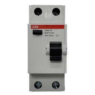 Выключатель дифференциального тока (УЗО) ABB 2Р 40А 30мА АС BMF41240 серия Basic M 2CSF602041R1400 фото