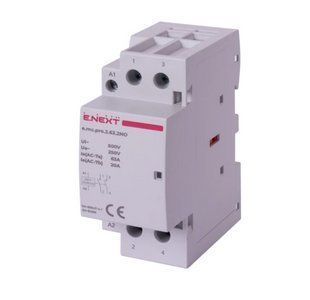 Контактор модульный E.Next e.mc.pro.2.63.2NO, 2р, 63А, 2NO, 230В p005218 p005218 фото