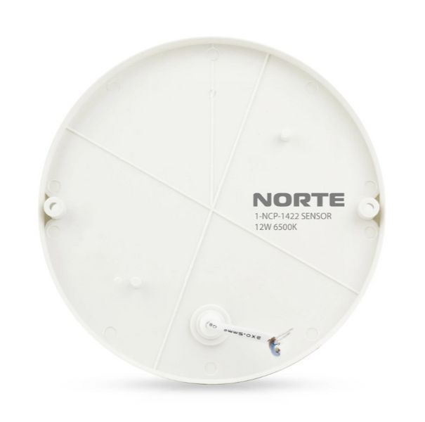 Светильник светодиодный 1-NСP-1426 18W 6500К круг+сенсор IP65 TM NORTE 1-NCP-1426 фото