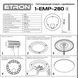 Світлодіодний модуль ETRON 1-EMP-280 72W Matrix 5000K IP20 коло 300 мм 1-EMP-280 фото 4