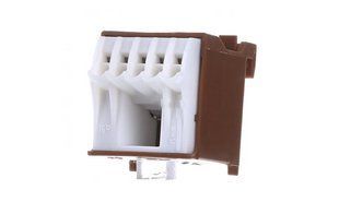 Блок фазных клемм Hager 1х16 мм2 + 5х4 мм2 ширина 30 мм QiuckConnect (KN06P) KN06P фото