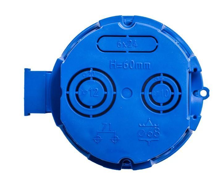 Коробка установочна e.db.pro.102.d65 цегла/бетон, глибока, блочна КМ02 E.NEXT p018102 p018102 фото